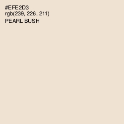 #EFE2D3 - Pearl Bush Color Image